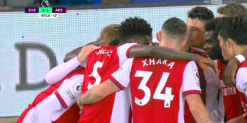 Odegaard shënon, Arsenali shkon në pushim me epërsi minimale