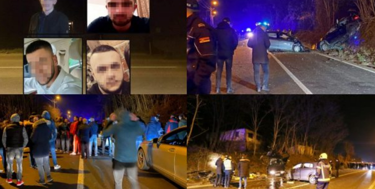 Vdesin 4 shqiptarë në Novi Pazar pas një aksidenti tragjik