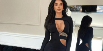 Morena nuk është normal, me këtë fustan do t’i çmend të gjithë