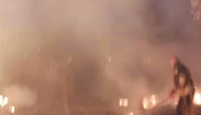 Zjarr i madh në Zhabarë, u shkaktua nga dora e njeriut