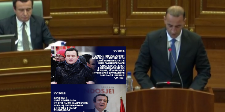 Daut Haradinaj ia kujton Kurtit një deklaratë të vitit 2015 për rrymë: Cilit Albin me i besu?