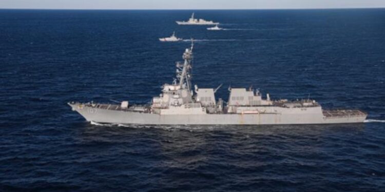Stërvitje ushtarake në Detin Adriatik, Ambasada amerikane në Shqipëri publikon pamjet