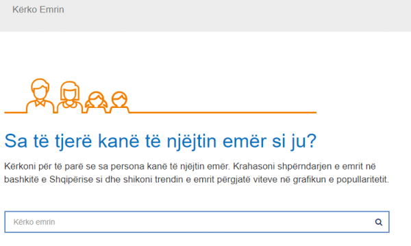 Sa persona kanë të njëjtin emër si ju në Shqipëri?
