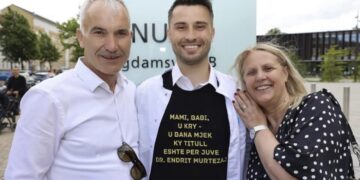 20-vjeçari nga Mitrovica, doktor i tri diplomave universitare në Danimarkë