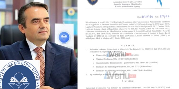 Vazhdon degradimi i Universitetit të Mitrovicës, nuk i akreditohen pesë programe (Dokument)