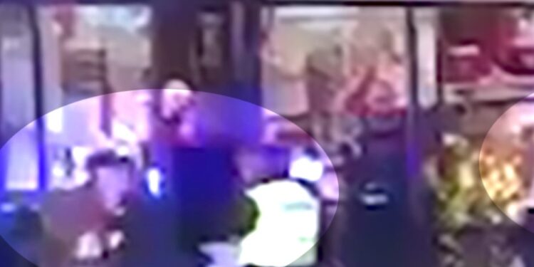 Sulmuan policët, momenti kur arrestohen axhë e nip në Pejë (Video)