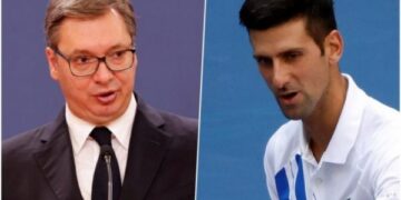 Ngujimi i Novak Gjokoviç në Aeroportin e Melburnit, përfshihet edhe Vuçiq