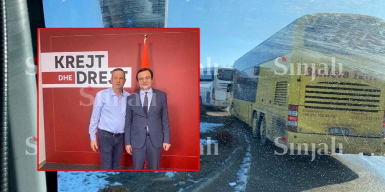 Dikur përkrahte hapur Albin Kurtin, sot kompania e tij bën transportimin e serbëve të Kosovës në Serbi
