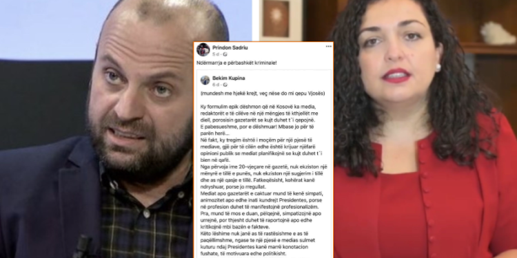 “Skandal pas skandali” – Mushkolaj ia shfaq presidentes statusin e Prindonit që ia demanton keq deklaratën