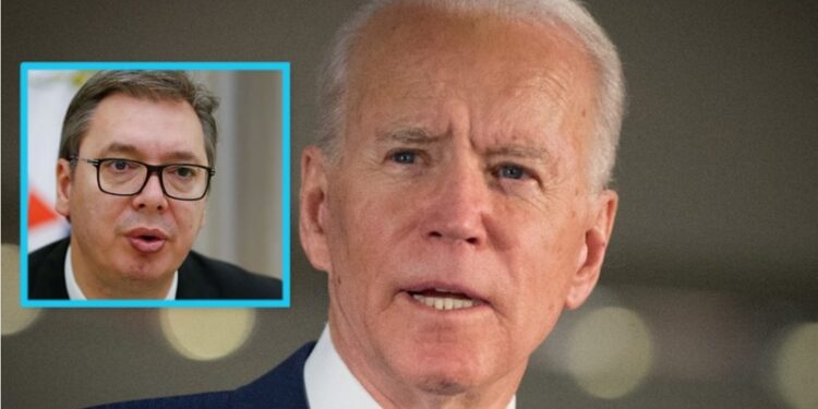 Biden i dërgon letër Vucicit: Dialogu me Kosovën duhet të përfundojë me njohje reciproke