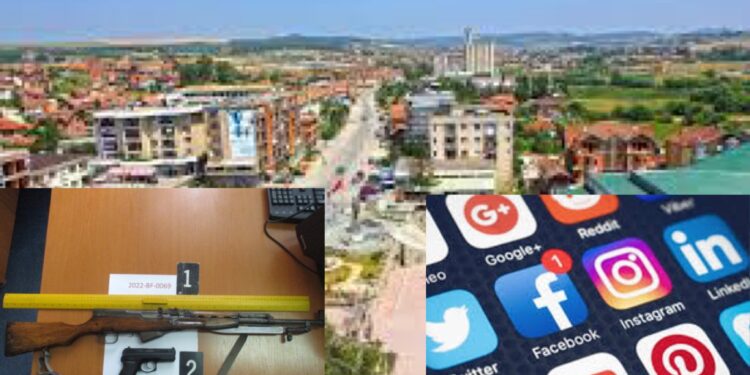 Drenicaku 18 vjeçar ia sheh “sherrin” rrjeteve sociale, pasi ekspozon armët aty Policia ia mësyn shtëpisë së tij