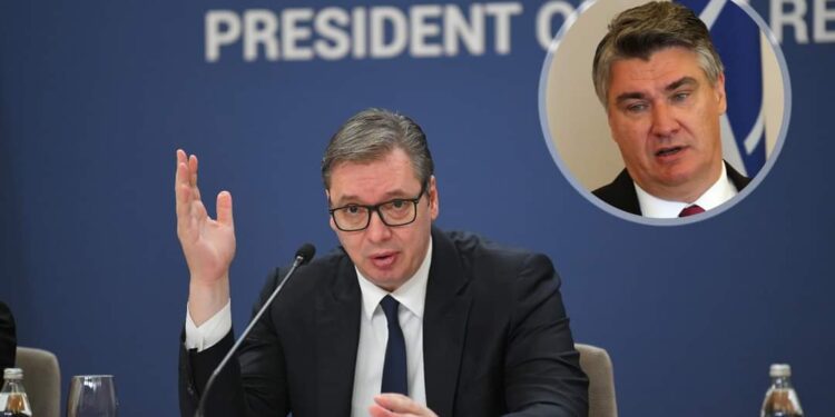 Vuçiq i përgjigjet ‘ëmbël’ Milanoviqit që u tall me ushtrinë serbe dhe përmendi Kosovën: Kroacia ka ushtri të respektueshme