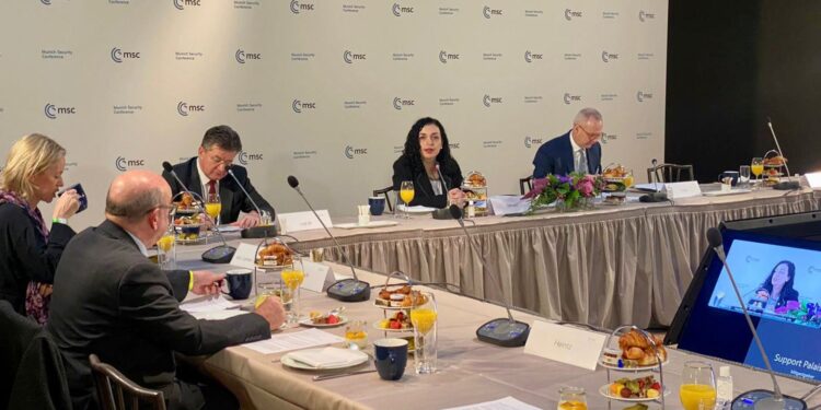 Osmani në Konferencën për Siguri, flet në tryezën për Ballkanin Perëndimor