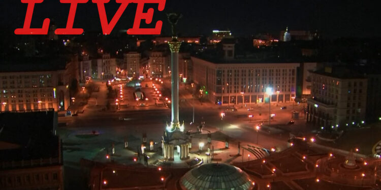 LIVE: Pamje e Kievit teksa forcat ruse po i afrohen kryeqytetit të Ukrainës