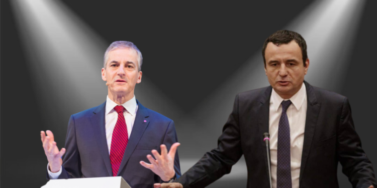 Bëhet “hor” edhe Albin Kurti, i fshehu pikat që u diskutuan mes tij dhe kryeministrit norvegjez, ky i fundit i publikoi ato