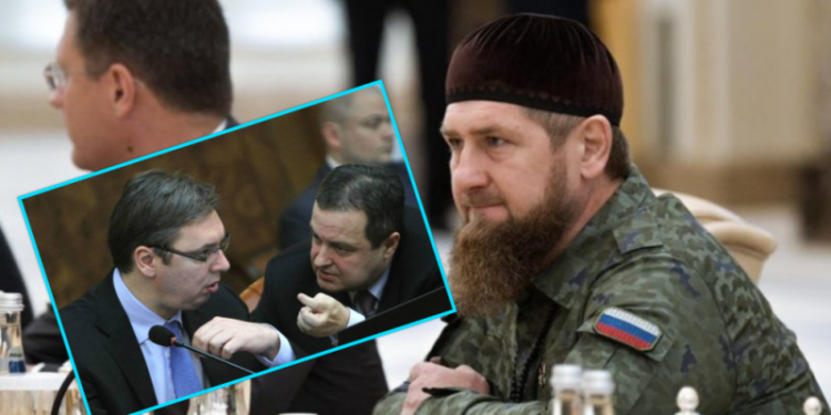 Prijësi i çeçenëve të Putin, Kadirov: Falënderime vëlla Vucicit e Serbisë, s’jua harrojmë o vëllezër!