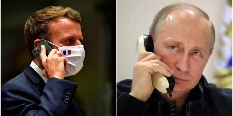 “Po gënjeni veten ” – Biseda telefonike përplas Macron me Putinin