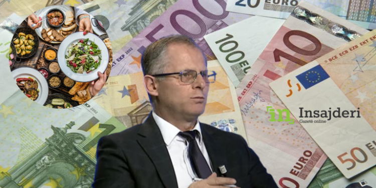 Shefi i dialogut kampion i harxhimeve – shpenzon rreth 10 mijë euro për dreka, darka dhe mëditje