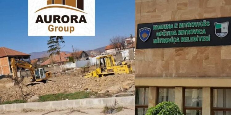 Drejtori i Inspeksionit kofirmon së kompanisë “Aurora Group” i janë ndërprerë punimet pas fillimit të ndërtimit banesor pa leje