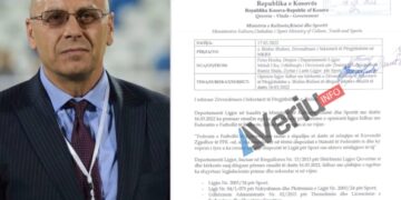 Zyra ligjore e MKRS-së jep opinion ligjor, thotë se Kuvendi i FFK për kryetar është i kundërligjshëm (Dokument)