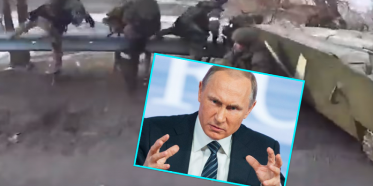 ‘Ik b**ë se të lash’: Garda e Putinit ‘Rosgvardia’ ikin e fshehën nga ukrainasit në betejë
