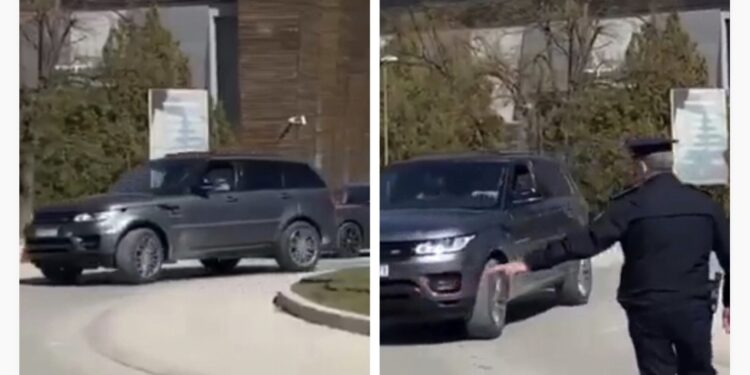 Mitrovicasi “shet mend” tek Ura e Ibrit duke dëgjuar muzikën “Jo nuk ndahet Mitrovica”, por ndalet nga policia (VIDEO)