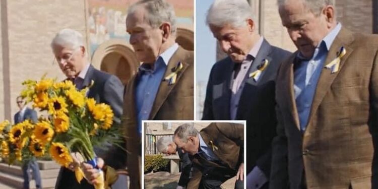 Dy ish presidentët mbështetës të Kosovës, Clinton dhe Bush shprehin mbështetjen e tyre për Ukrainën