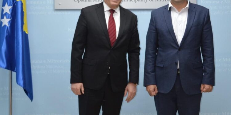 Kryetari Hamza priti në takim ministrin e MMPHI-së z. Liburn Aliu