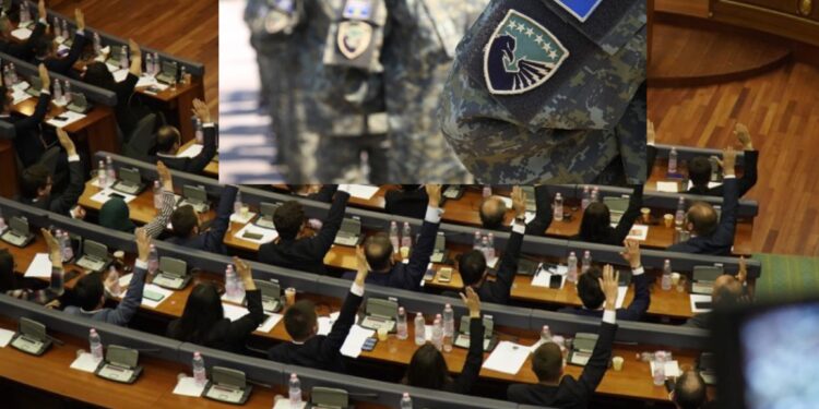 A e keni ditur? Kjo deputete e Vetëvendosjes qenka rezerviste e FSK-së
