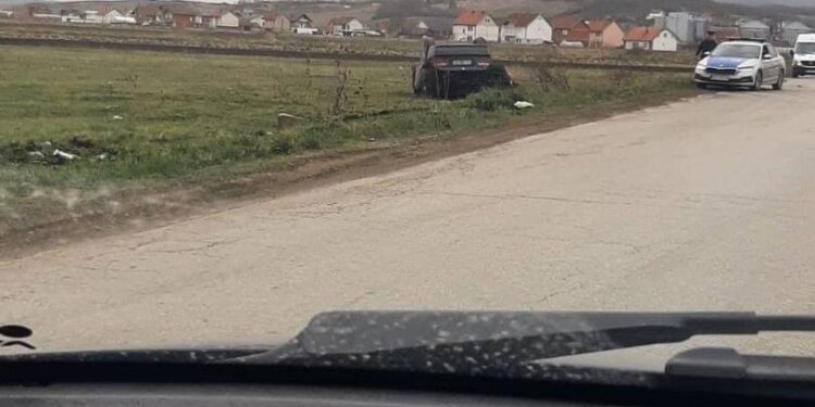 Aksidenti në Bukosh të Vushtrrisë, lëndohen dy persona
