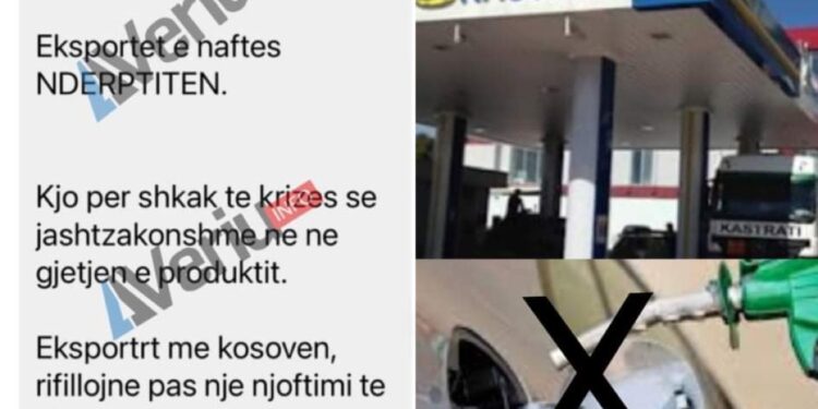 Kriza më naftë në Kosovë: Kastrati Group ndërprenë furnizimin e kompanive kosovare