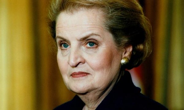 Vdes mikja e madhe e kosovarëve, Madeleine Albright