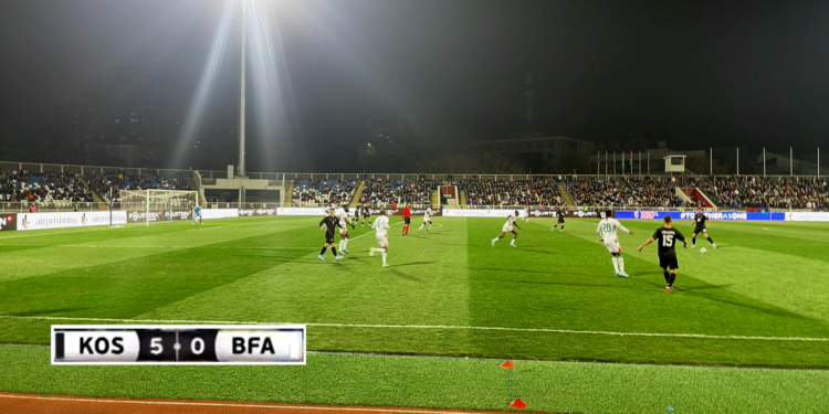 Kosova “bombardon” Burkina Fason me 5 gola