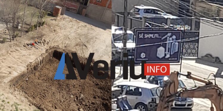 Inspekcioni komunal i Vushtrrisë ndëpren fillimin e punimeve në rrugën “Haxhi Zeka”, arsyeja mungesa e lejes së ndërtimit