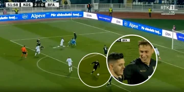 Burkina Faso në “hall” – po shkatërrohet nga Kosova, pas një super aksioni – Mërgim Vojvoda shënon golin e tretë