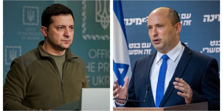 Presidenti i Ukrainës telefonon kryeministrin e Izraelit, çfarë po ndodh