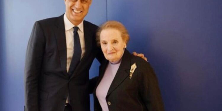 Çollaku viziton Thaçin në Hagë, thotë se ishte tejet i pikëlluar për vdekjen e Albright