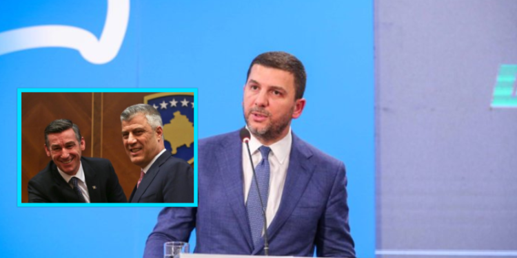 Krasniqi u shkon për vizitë Thaçit e Veselit në Hagë