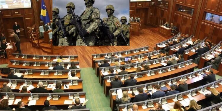 Kjo është deputetja e Kuvendit, që jep rrogën për Ushtrinë e Kosovës
