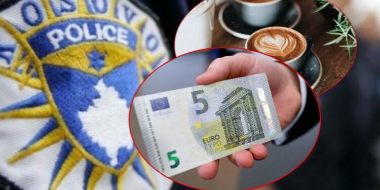 39-vjeçari tenton ta korruptojë Policinë me dy 5-she: Pini kafe e mos më dënoni, kam rrugë të gjatë