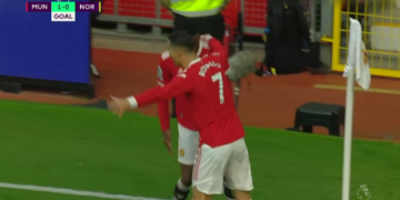 Ronaldo e kalon në epërsi Man Utd-n ndaj Norwichit