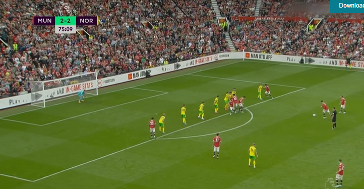 Ronaldo kompleton “Hat-trickun”, “bombardon” portën e Norwichit nga gjuajtja e lirë