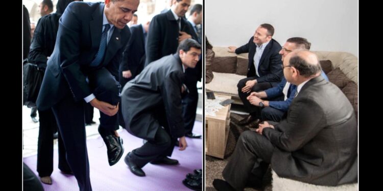 Shembull që ndihmon në edukimin e Prindonit: Edhe Barack Obama kur ishte më i pushtetshmi ne botë, hiqte këpucët