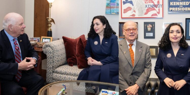 Osmani në takim me senatorin dhe kongresistin amerikan, pjesë diskutimi siguria në kontinentin tonë