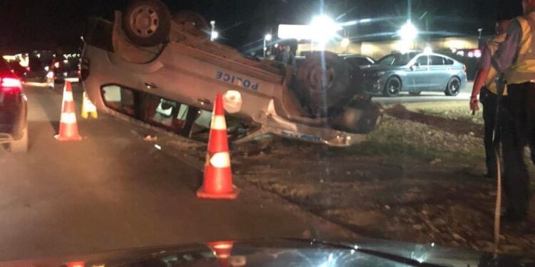 LAJMI I FUNDIT: Aksidentohet rëndë vetura e Policisë në Vushtrri