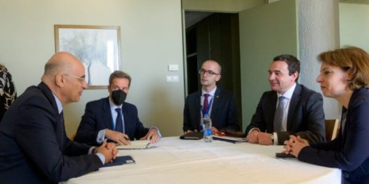 MPJ tregon çka u fol në takimin e Kurtit e Gërvallës me kryediplomatin grek