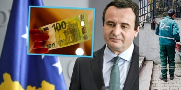 Lajm i mirë: Edhe punëtorët e pastrimit dhe ujësjellësit do t’i marrin nga 100 euro