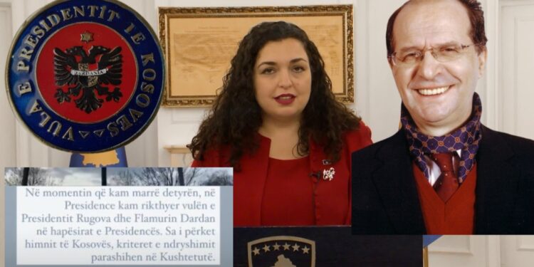 Presidentja Osmani: Në Presidencën e Kosovës e kam rikthyer vulën e presidentit Ibrahim Rugova