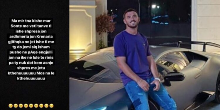‘Më mirë të na kishe marrë me veti’, fjalët prekëse të vëllait të 23-vjeçarit që u vra mbrëmë