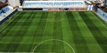 Stadiumi “Zahir Pajaziti” në gjendje të përkryer para ndeshjes Llapi – Prishtina